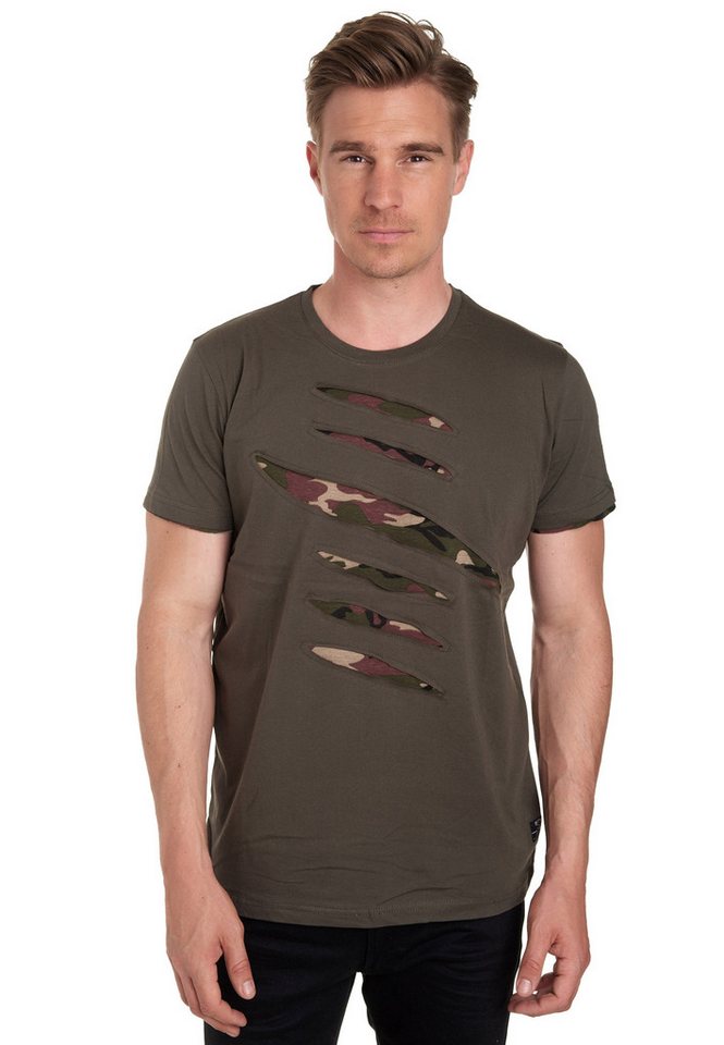 Rusty Neal T-Shirt im trendigen 2-in-1-Design von Rusty Neal