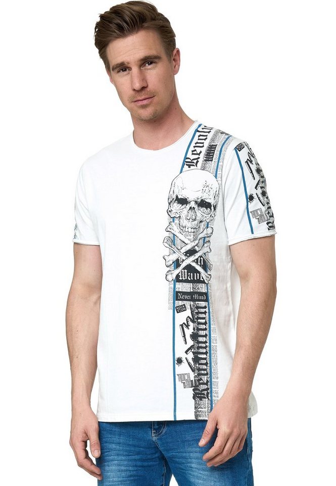 Rusty Neal T-Shirt im verwaschenen Look von Rusty Neal