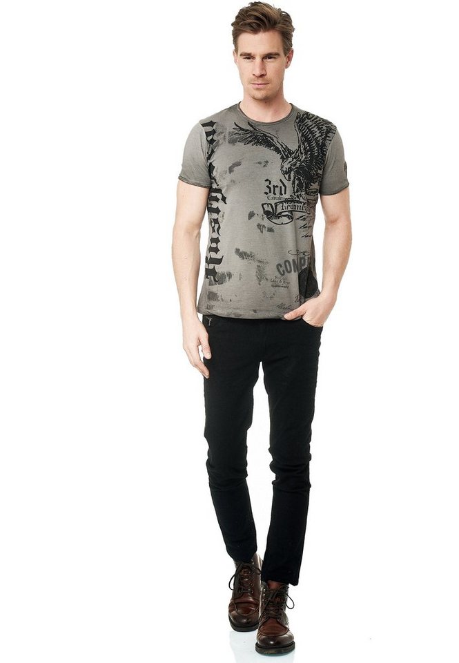 Rusty Neal T-Shirt mit Adler-Print von Rusty Neal