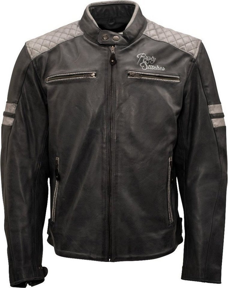 Rusty Stitches Motorradjacke Jari Motorrad Lederjacke von Rusty Stitches