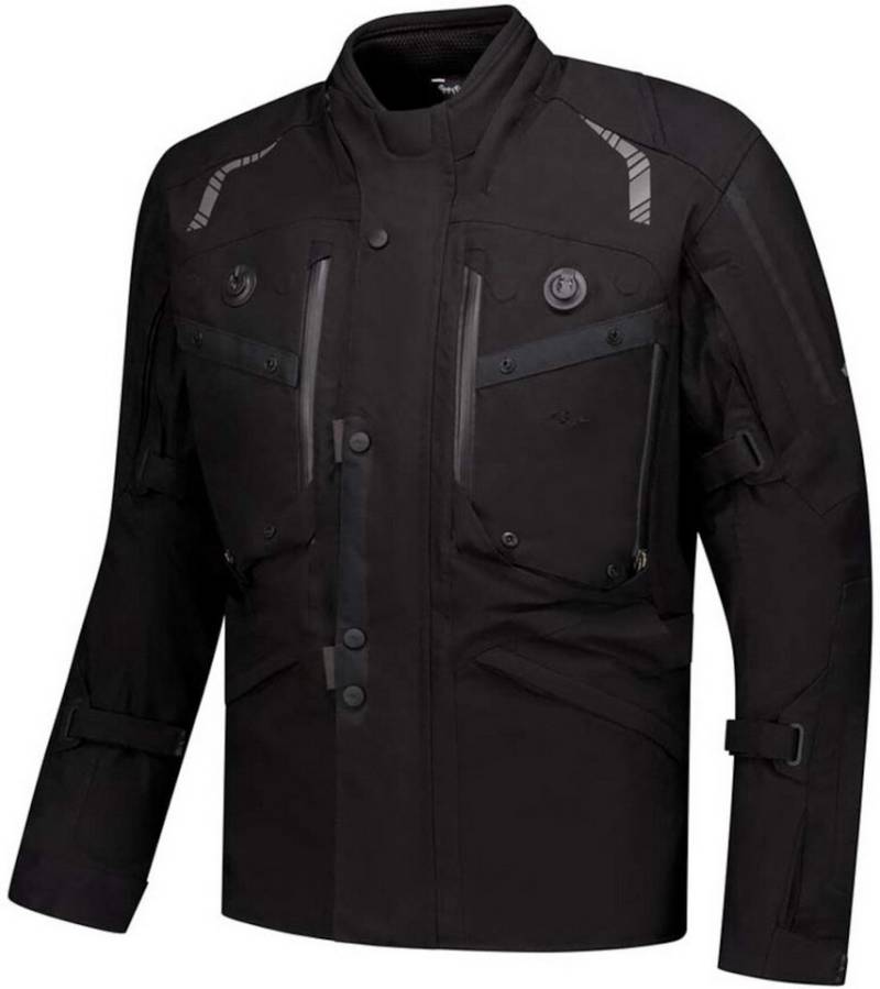 Rusty Stitches Motorradjacke Kane wasserdichte Motorrad Textiljacke herausnehmbares Innenfutter von Rusty Stitches