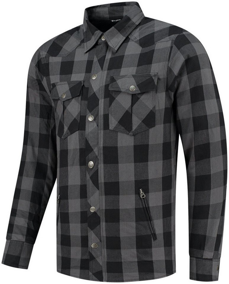 Rusty Stitches Motorradjacke Neil Motorrad Hemd von Rusty Stitches