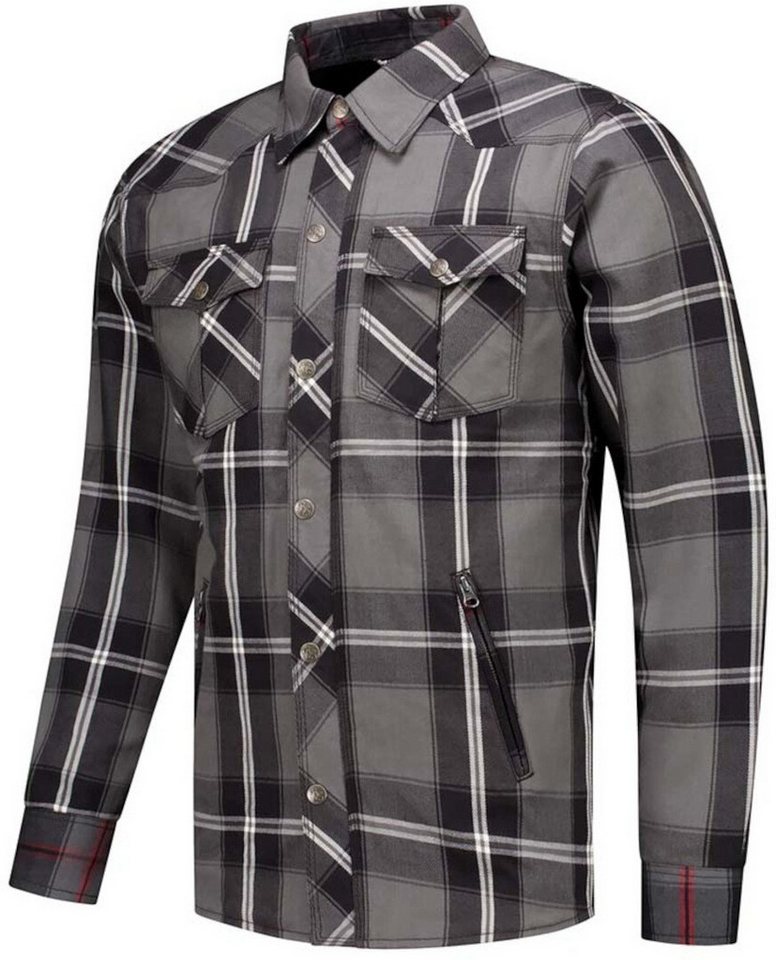 Rusty Stitches Motorradjacke Neil V2 Motorrad Hemd von Rusty Stitches