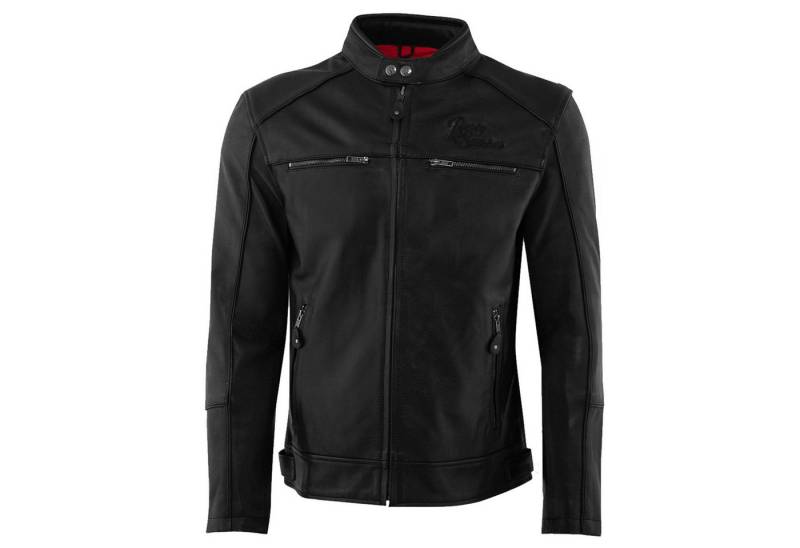 Rusty Stitches Motorradjacke Rusty Stitches Jacke Herren Chase Schwarz-Schwarz 56 / XXL von Rusty Stitches