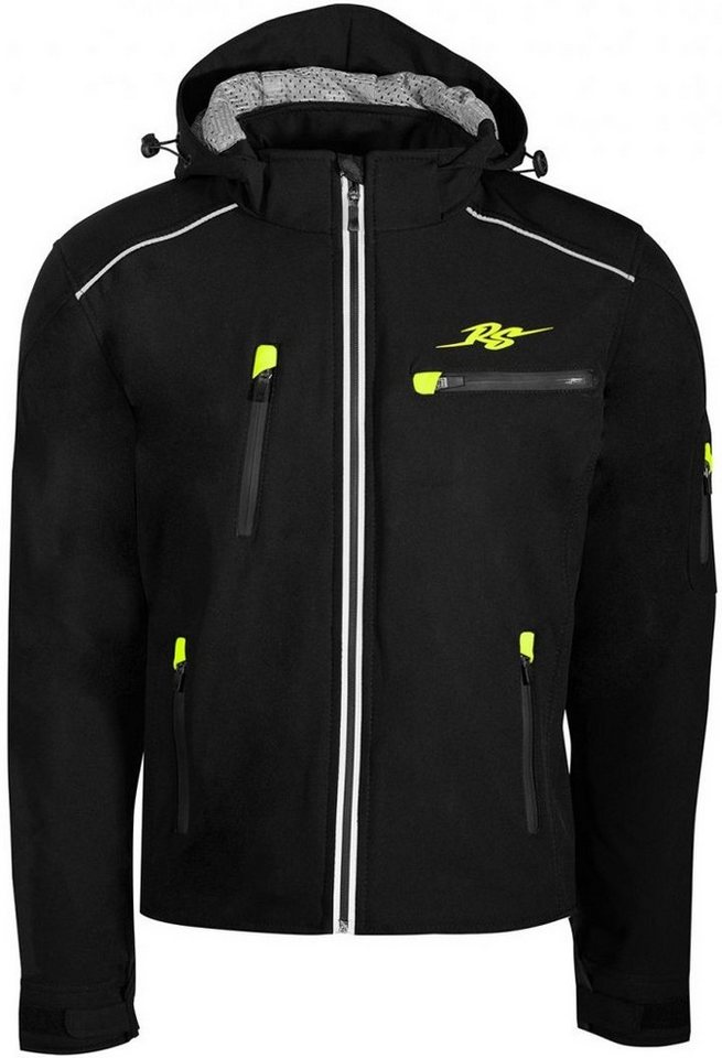 Rusty Stitches Motorradjacke Stan Motorrad Textiljacke wasserabweisend reflektierende von Rusty Stitches