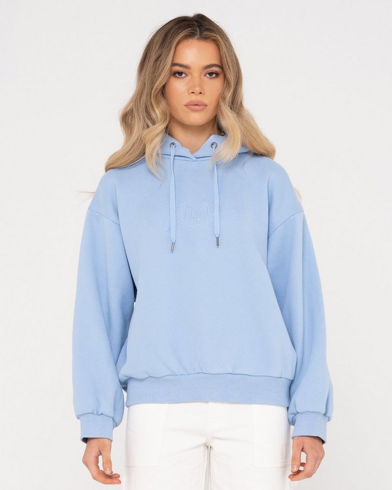 Rusty Kapuzenpullover RUSTY SCRIPT OVERSIZE HOODED FLEECE von Rusty