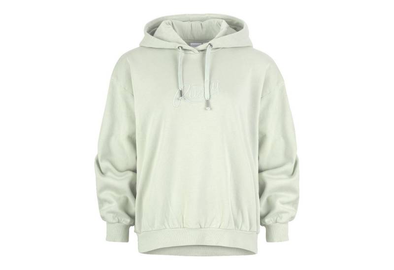 Rusty Kapuzenpullover RUSTY SCRIPT OVERSIZE HOODED FLEECE von Rusty