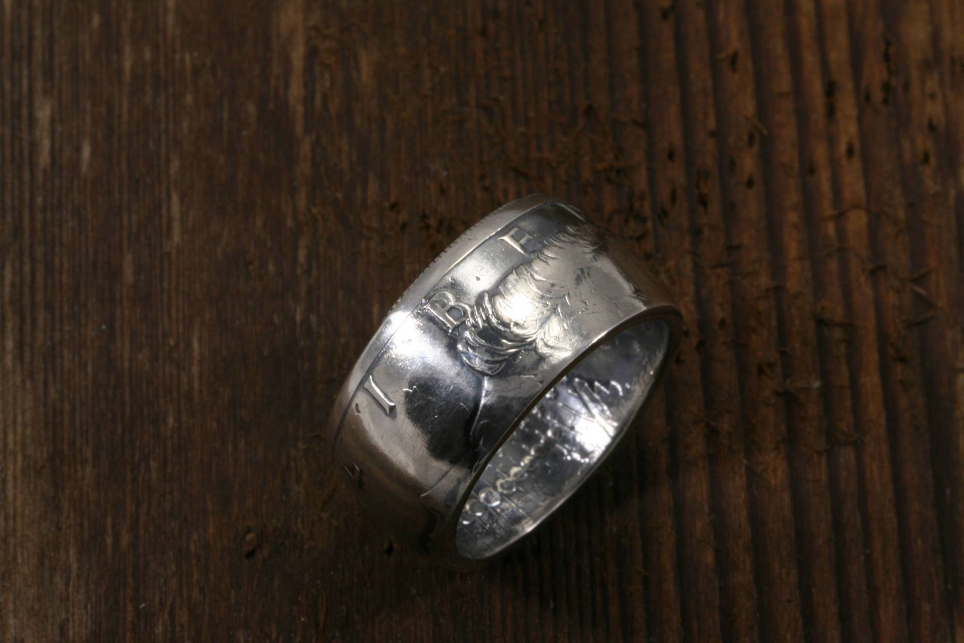 Kennedy Halber Dollar Silbermünzenring I Kennedy Halber Dollar Silbermünzenring I von RustyClaw