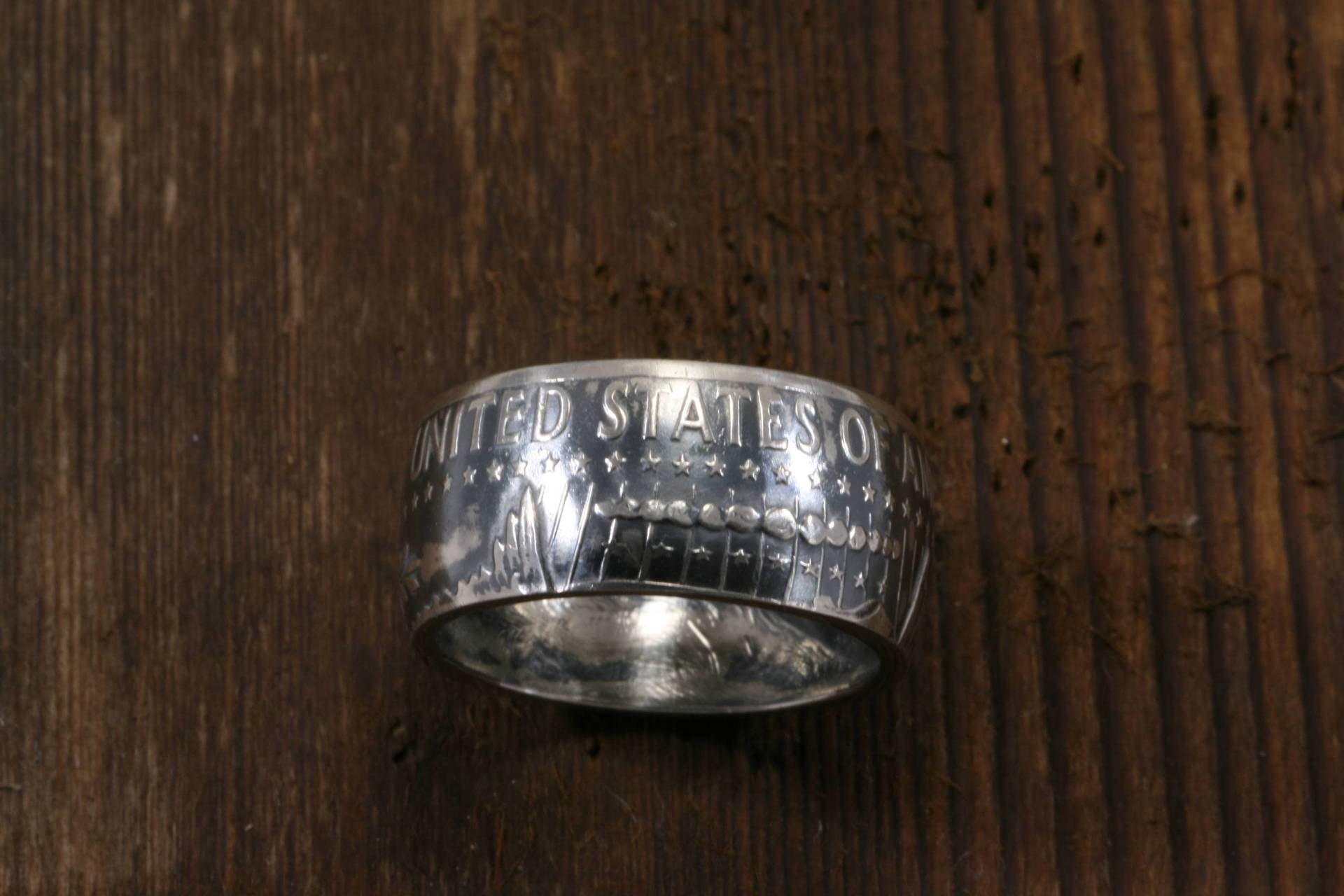 Kennedy Halber Dollar Silbermünzenring Ii Kennedy Halber Dollar Silbermünzenring Ii von RustyClaw