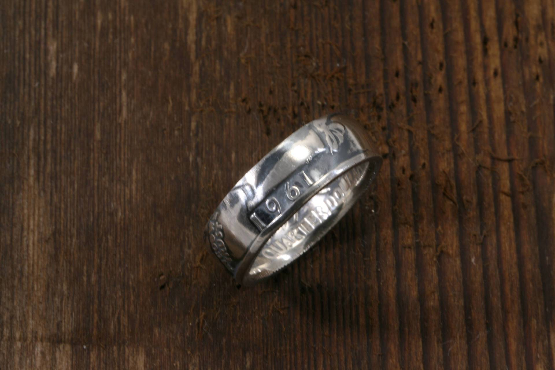 Washington Quarter Silbermünze Ring Washington Quarter Silbermünze Ring von RustyClaw