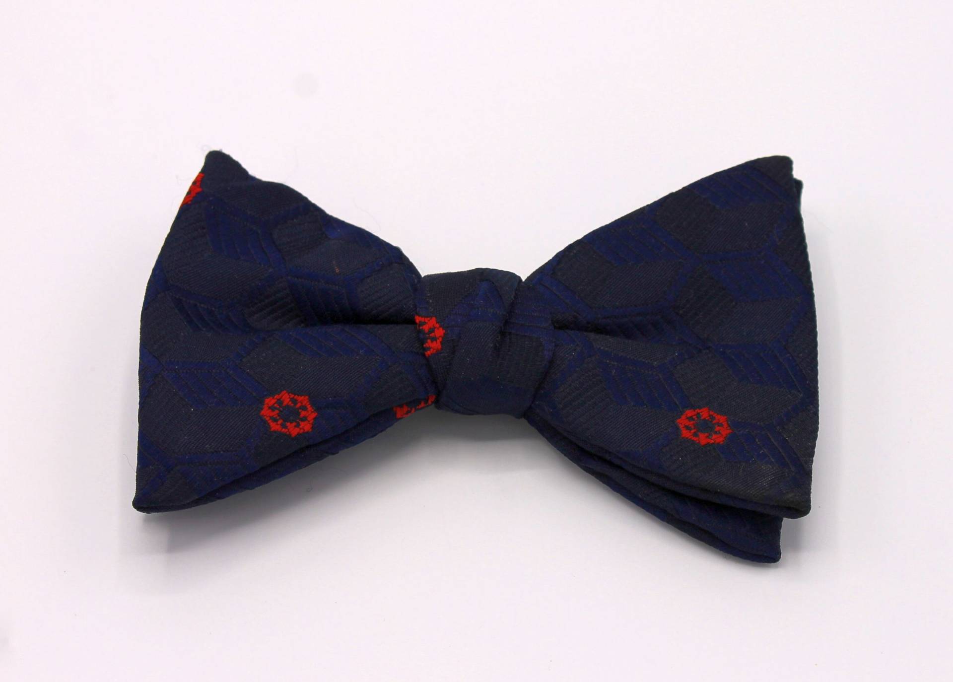 Navy Blue Butterfly Clip Auf Fliege Von Royal Navy Blue Butterfly Clip Auf Fliege Von Royal von RustysTieClub