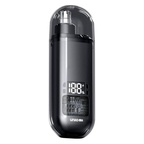 Nasenhaarschneider für Männer, tragbarer Ohr-Nasenhaarschneider Frauen, wiederaufladbarer Typ-C-Trimmer mit IPX7-Wasserdichtigkeit, multifunktionaler Nasen-Ohr-Augenbrauenschneider, abnehmbarer Sch von Rutaqian