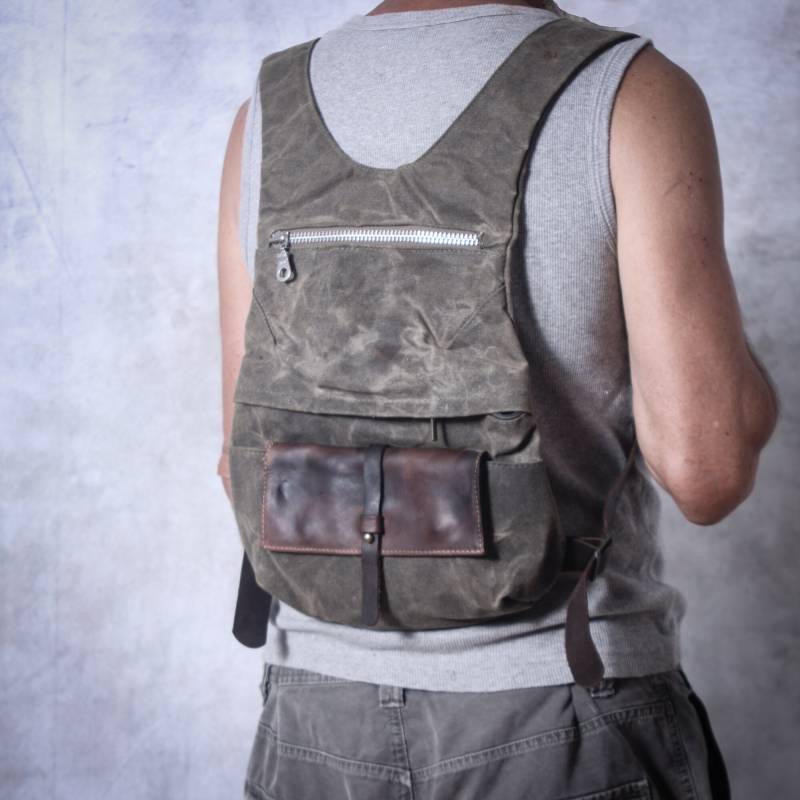 Man Wax Canvas Rucksack von RuthKraus