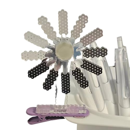 Ruwshuuk Dekorative Haarklammern | Rutschfeste Haarspangen - Starke Haftung Styling Accessoires Für Teenager Mädchen Schule Hochzeit Reisen Schnelle Morgenroutine Freizeit Party von Ruwshuuk