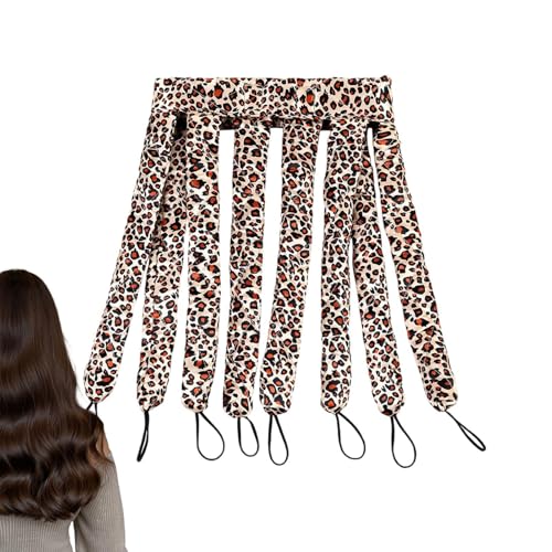 Ruwshuuk Hitzelose Lockenwickler-Sets, Lockenstab ohne,Octopus Hitzelose Lockenwickler-Sets - Kein -Lockenwickler über Nacht mit gebundenem Ring für Männer, Frauen, Kosmetikerinnen, von Ruwshuuk