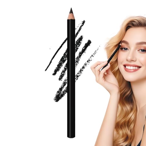 Ruwshuuk Make-Up Augen Liner Stift | Nachspitzbarer Kajal Stift,Langhaftender Verwischfester Schminkbedarf Für Freundin Tochter von Ruwshuuk