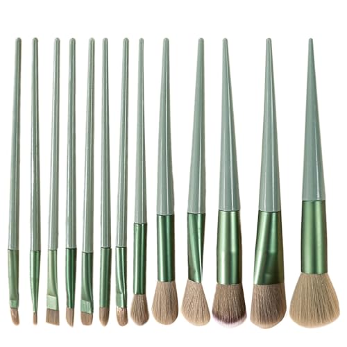 Ruwshuuk Make-up-Pinsel-Set professionell, Make-up-Pinsel-Set | 13X professionelles Make-up-Pinsel-Set mit synthetischen Borsten,Modisches Make-up-Pinsel-Set für Anfänger, Profis, Frauen, Gesicht, von Ruwshuuk