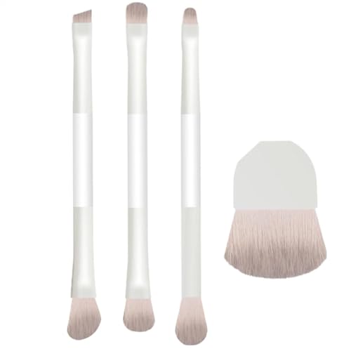 Ruwshuuk Professionelles Make-up-Pinsel-Set, weiches Lidschatten-Pinsel-Set, Make-up-Zubehör mit Aufbewahrungsbox, tragbares Make-up-Pinsel-Set, Beauty-Tools für Augen, Wangen, Lippen, Mütter, von Ruwshuuk