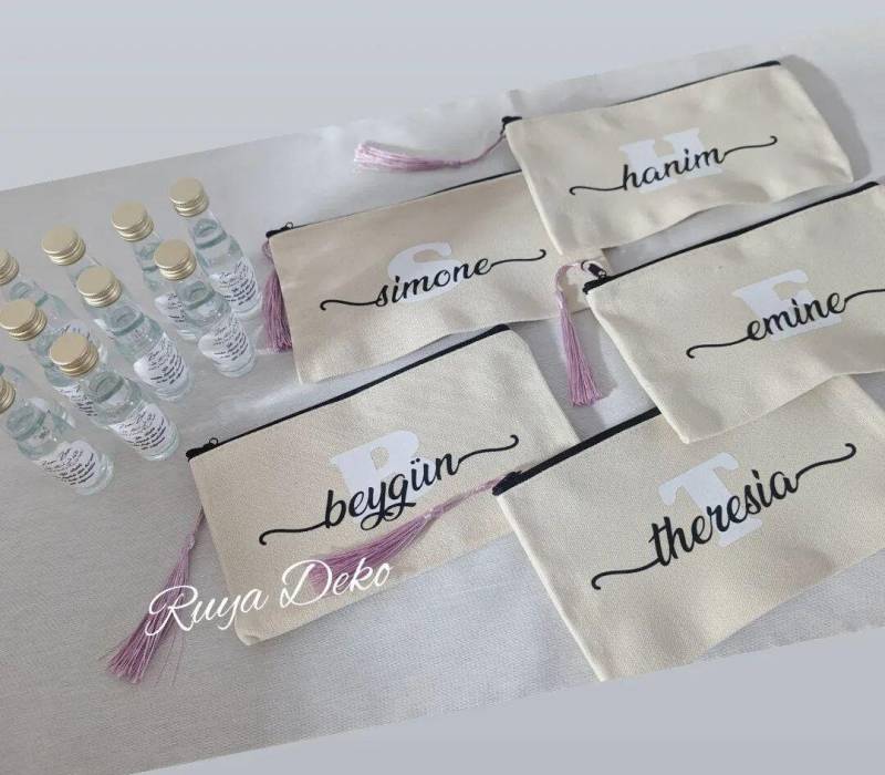 Eid Geschenk Mäppchen Mit Namen Geschenkbeutel Mubarak, Isimli Bayram Kesesi, Harçlık Kesesi, Tasche, Zuckerfest Geld von RuyaDekobySimsek