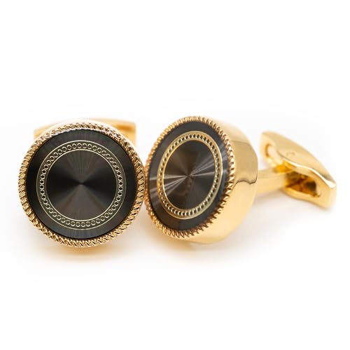 Ruyosn Manschettenknöpfe Herren Klassische Manchettenknoepfe Cufflink Manschette Link für Hemd Accessoires Manschettenknöpfe Hochzeit Business Party Geschäft Geschenk von Ruyosn