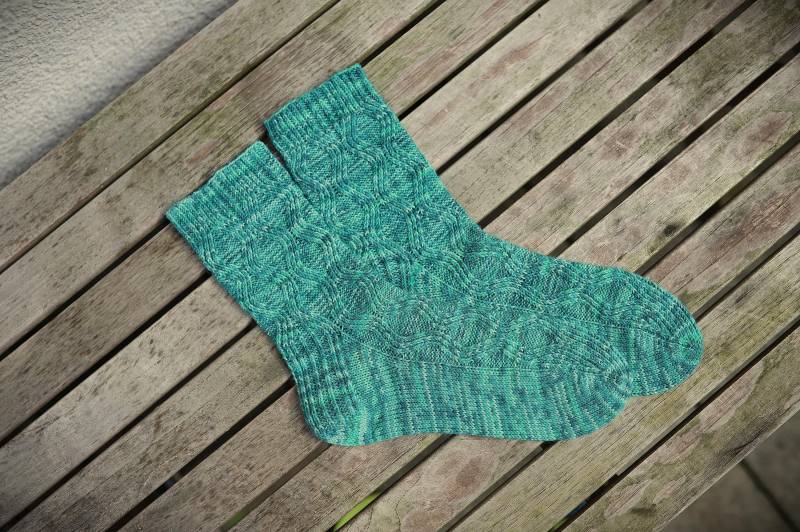 Gestrickte Socken, Größe 39 von RuzhenaArt