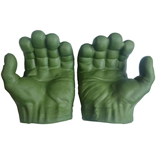 Rvtkak Hulk-Handschuhe aus PVC, Cosplay, für Kinder, Halloween, Weihnachten, Kinderkostüm, Spielzeug von Rvtkak