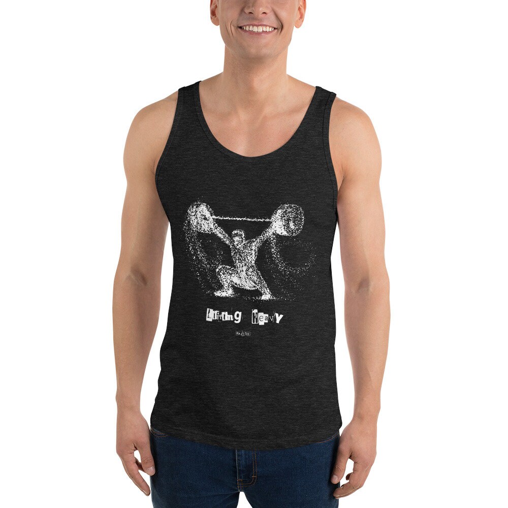 Schweres Unisex Tank Top - Gewichtheben Snatch Design Schweres Unisex Tank Top - Gewichtheben Snatch Design von RxAndTee