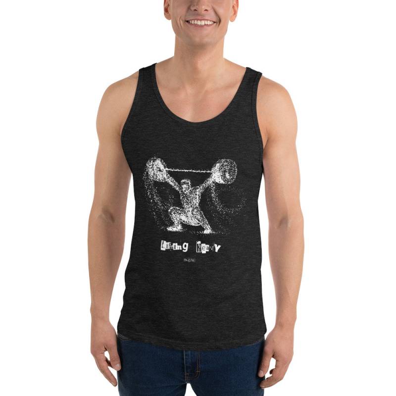 Schweres Unisex Tank Top - Gewichtheben Snatch Design Schweres Unisex Tank Top - Gewichtheben Snatch Design von RxAndTee