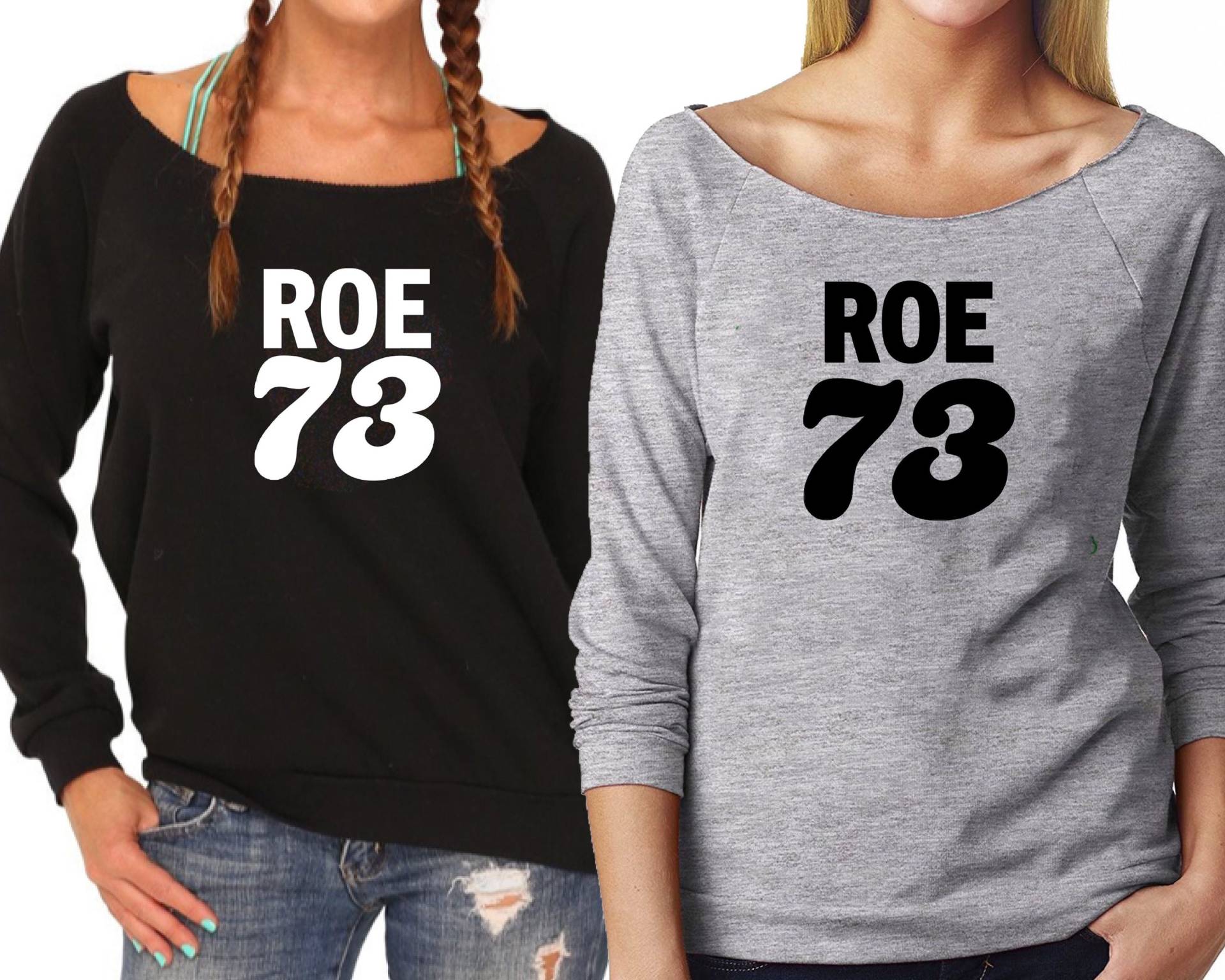 1973 Protect Roe Shirt, V Wade Pullover, Pro Choice Sweatshirt, Frauen Rechte, Texas Abtreibung Verbot Gesetz Langärmeliges T-Shirt Für von RyLexDesign