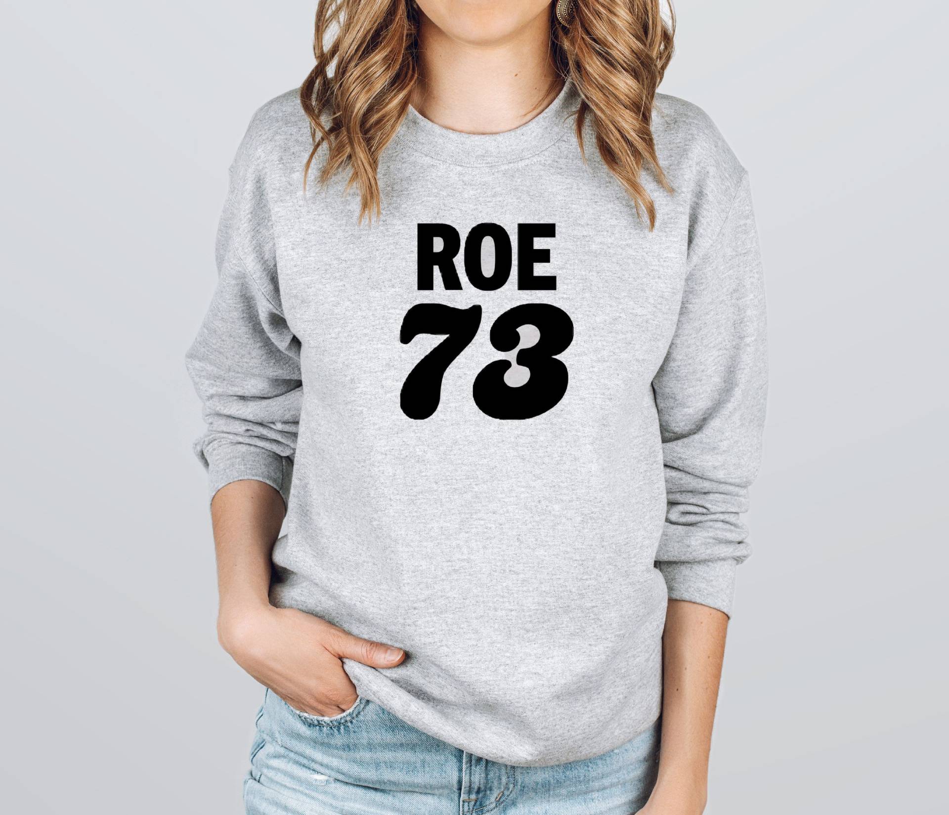 1973 Protect Roe Shirt, V Wade Sweater, 73 Pro Choice Sweatshirt, Frauenrechte, Texas Abtreibungsverbot Gesetz Langarm T-Shirts Für Frauen von RyLexDesign