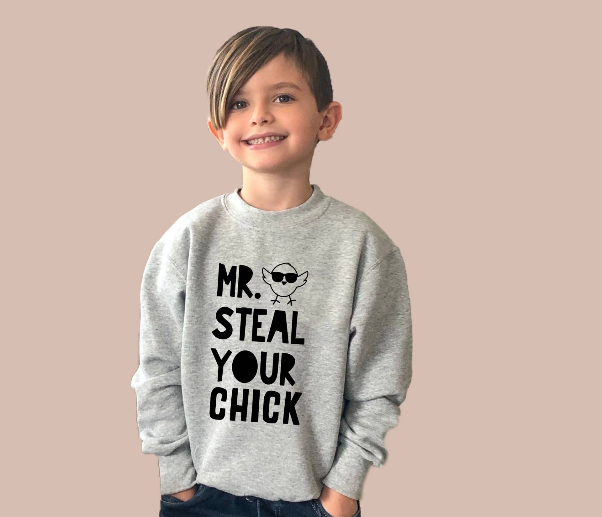 Jungen Ostern Sweatshirt - Mr. Steal Your Chick Pullover Kleinkinder Frühling T-Shirt Trendy Kinder Für von RyLexDesign