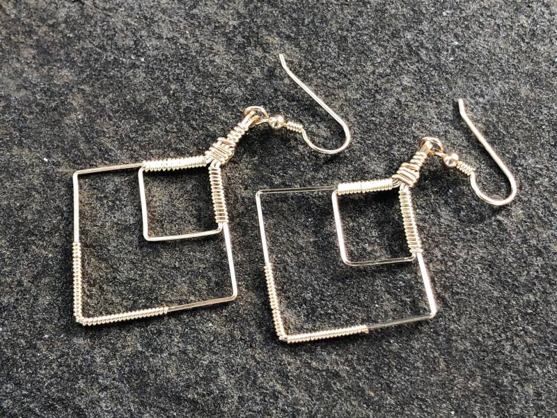 Argyle Tropfen Ohrringe von RyanEure