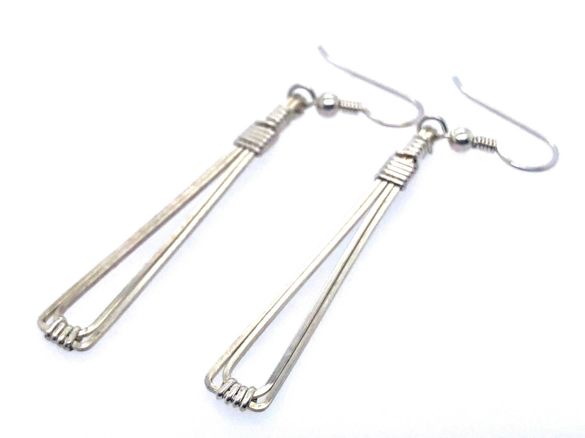 Simplicity Design Wire Wrapped Ohrringe Tropfen Und Baumeln von RyanEure