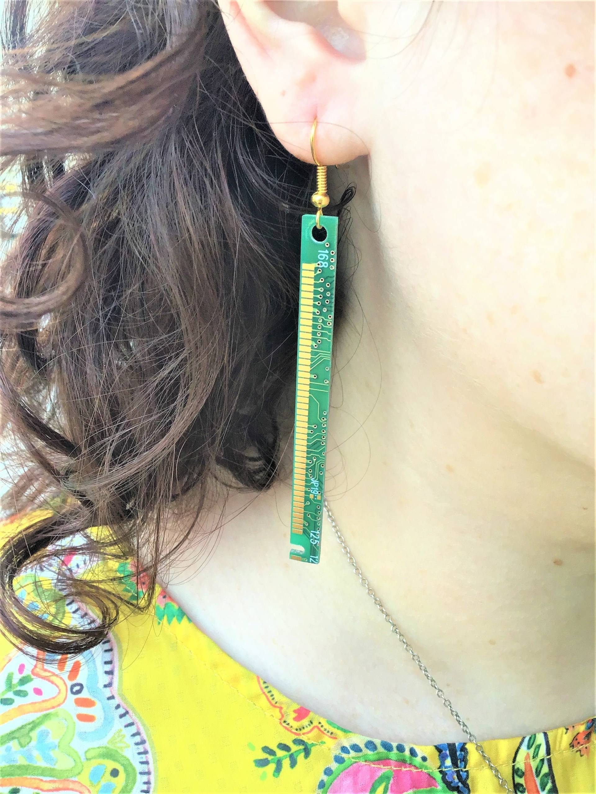 Vergoldete Platinen Ohrringe - Verschiedene Stile Vergoldete Platinen Ohrringe - Verschiedene Stile von RyanGilesHandmade
