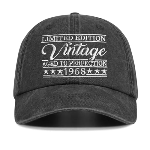 Rybicag Geburtstagsgeschenke für Sie und Ihn, für Männer und Frauen, Vintage-Hut, 01.Schwarz, Einheitsgr��e Rybicag Geburtstagsgeschenke für Sie und Ihn, für Männer und Frauen, Vintage-Hut, 01.Schwarz, Einheitsgr��e von Rybicag