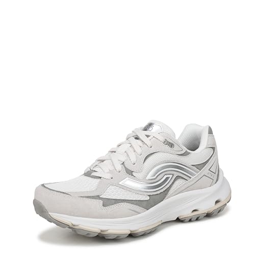 Ryka Damen Devotion X Tr 2 Wanderschuh, Weißes Alyssum Wildleder/Mesh, 8.5 Wide von Ryka