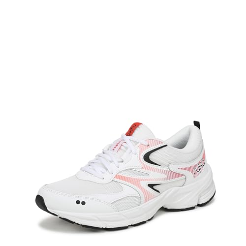 Ryka Damen Invoke 2 Sneaker, Weiß glänzend, 37.5 EU Weit Ryka Damen Invoke 2 Sneaker, Weiß glänzend, 37.5 EU Weit von Ryka