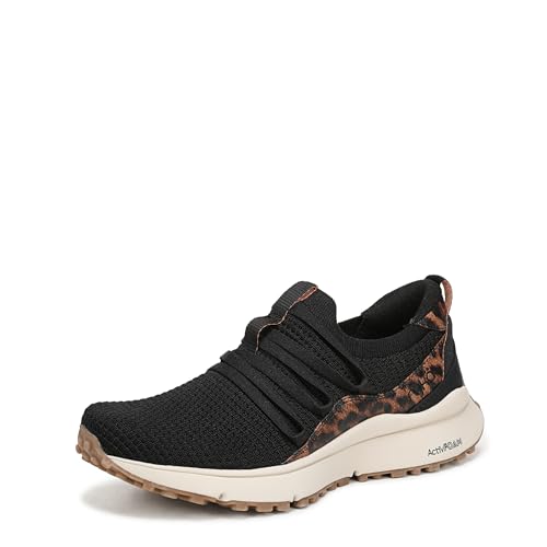 Ryka Damen Jumpstart Sneaker, Schwarz Leopard, 8 Wide von Ryka