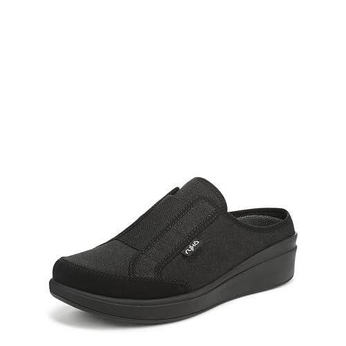 Ryka Damen Lounge Hausschuh, Schwarz, 40 EU Weit Ryka Damen Lounge Hausschuh, Schwarz, 40 EU Weit von Ryka