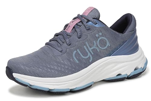 Ryka Devotion X Max Damen-Sneaker, Flintstone Blue, 10 Wide von Ryka