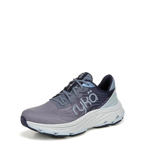 Ryka Devotion X Max Damen-Sneaker, Flintstone Blue, 8 Wide von Ryka