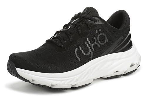 Ryka Devotion X Max Damen-Sneaker, Schwarz/Weiß, 8.5 Wide von Ryka