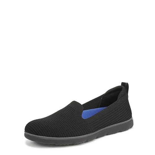 Ryka Müheloser Damen-Sneaker zum Reinschlüpfen, Schwarzer Strickstoff, 7.5 Wide Ryka Müheloser Damen-Sneaker zum Reinschlüpfen, Schwarzer Strickstoff, 7.5 Wide von Ryka
