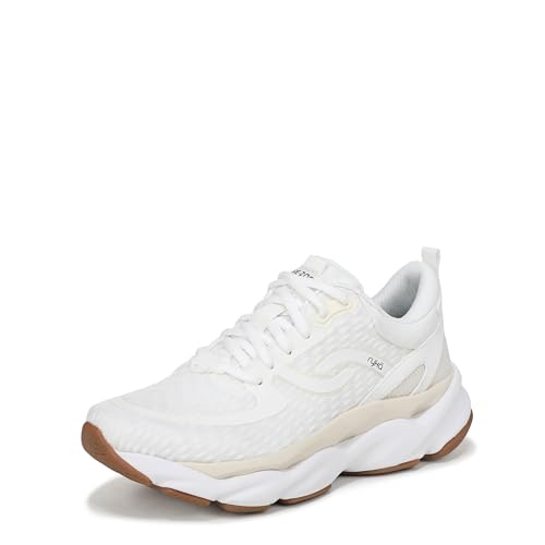 Ryka Rezorb Max Damen-Sneaker, Hellweißes Netzgewebe, 35.5 EU Ryka Rezorb Max Damen-Sneaker, Hellweißes Netzgewebe, 35.5 EU von Ryka