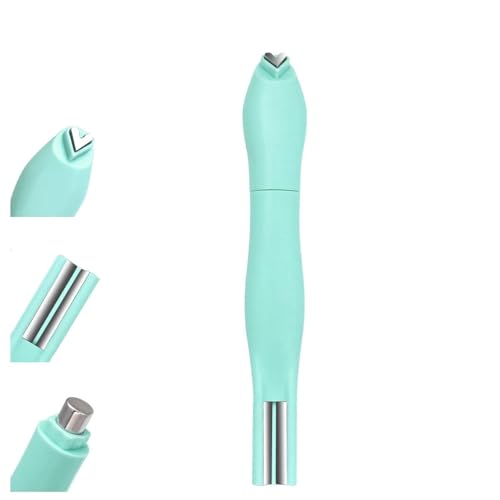 Katzenaugen-Nagelmagnetwerkzeug, 3 in 1 Herzform, runde Linienform, Nagelkunst-Magnetstift, Herzschlangen-Design, Maniküre-Stab für Frauen/Mädchen (Grün) von RynoPulse