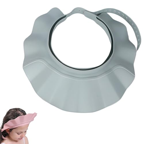 RynoPulse Baby Shower Cap, Shampoo Cap, 21 Level Adjustable Toddler Hair Washing Shield with Wide Brim, Baby Head Protector, Non-Slip Shampoo Buddy for Kids/Adults/Elderly (Blue) von RynoPulse