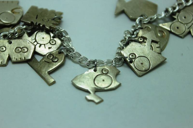 Scorpio Charme Sterling Silber Sternzeichen Charms Scorpio Charme Sterling Silber Sternzeichen Charms von Rynski