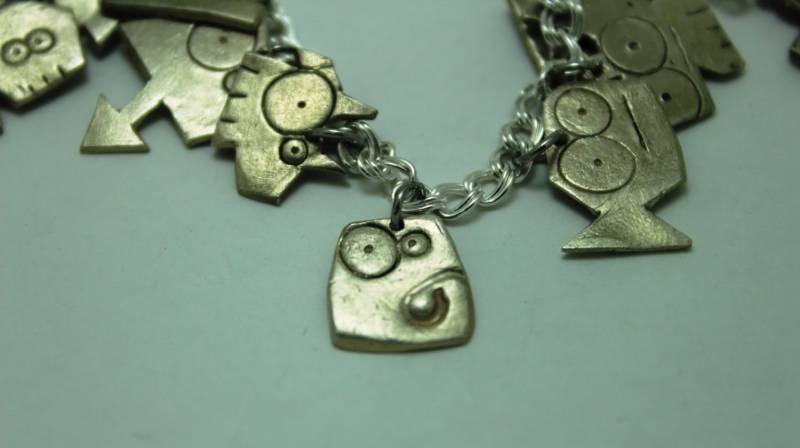 Wassermann Charme Sterling Silber Sternzeichen Charms Wassermann Charme Sterling Silber Sternzeichen Charms von Rynski