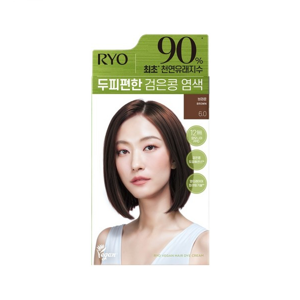 Ryo Hair - Vegan Hair Dye Cream - 120g - 6.0 Brown Ryo Hair - Vegan Hair Dye Cream - 120g - 6.0 Brown von Ryo Hair