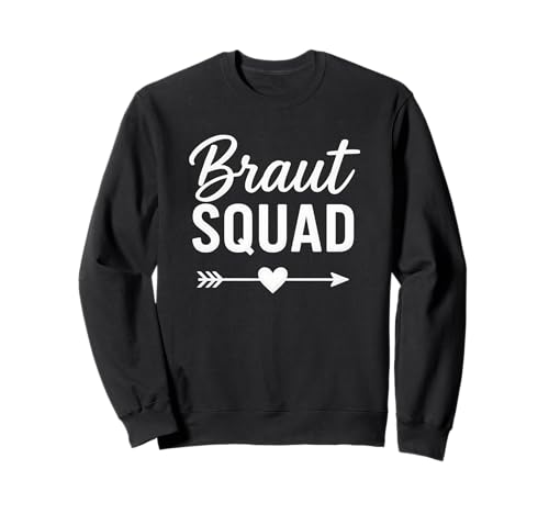 Braut Squad JGA Team Hochzeit Damen Sweatshirt Braut Squad JGA Team Hochzeit Damen Sweatshirt von RyuTora